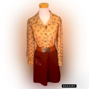 Vintage 1960’s Penny Farthing Dress.